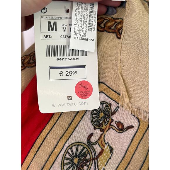 special by tre scarf horse and carriage design NWT womens medium - Picture 2 of 5